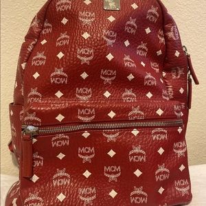 Authentic Large MCM backpack